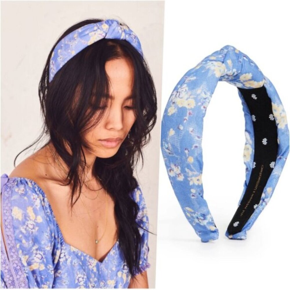 RARE Lele Sadoughi x LoveShackFancy Knotted Headband